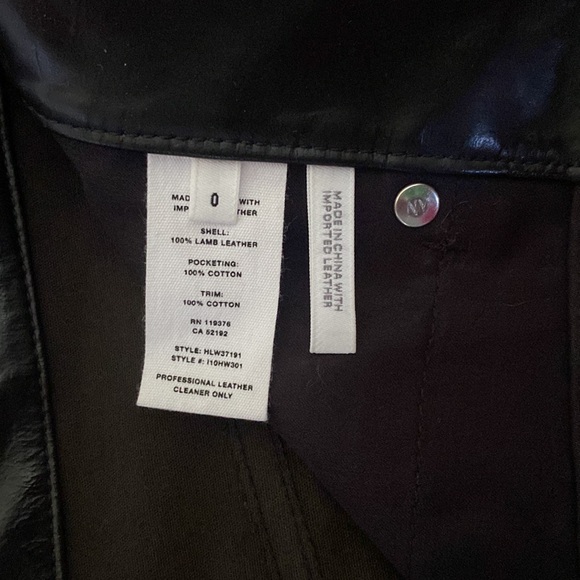 Hermit Lang lamb leather skirt - Picture 6 of 9